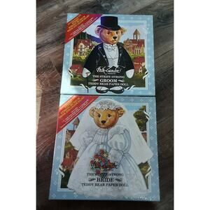 Vintage Steiff Museum Bride and Groom Paper Dolls